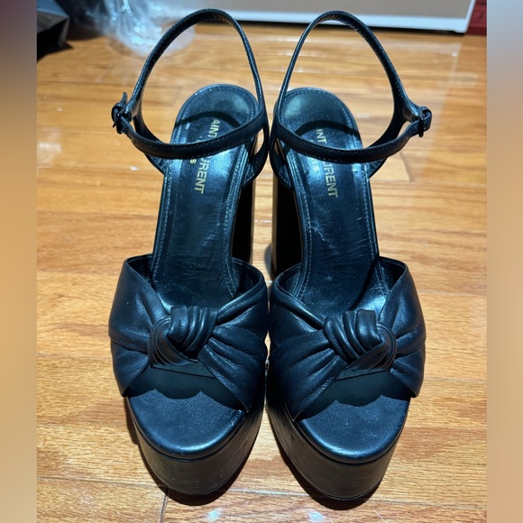 Saint Laurent Bianca Platform Sandals - Picture 5 of 11